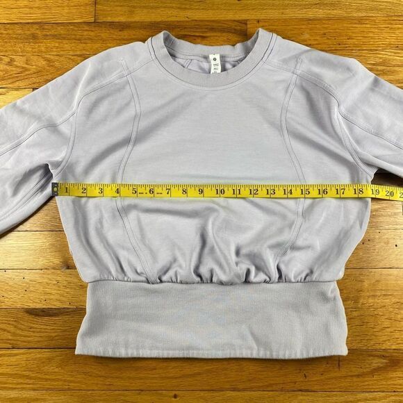 Lululemon lemon Softstreme Ribbed-Hem
Pullover Faint Lavender size 6 - Picture 8 of 12
